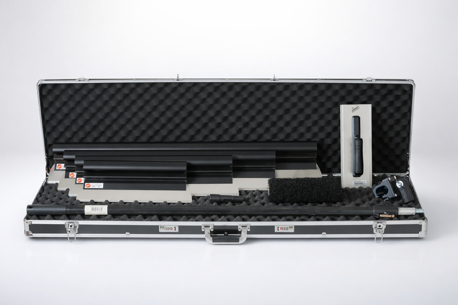 Pajaquick BLACK 9-tlg. Aluminiumkoffer – Profi-Set für Untergrundbearbeitung