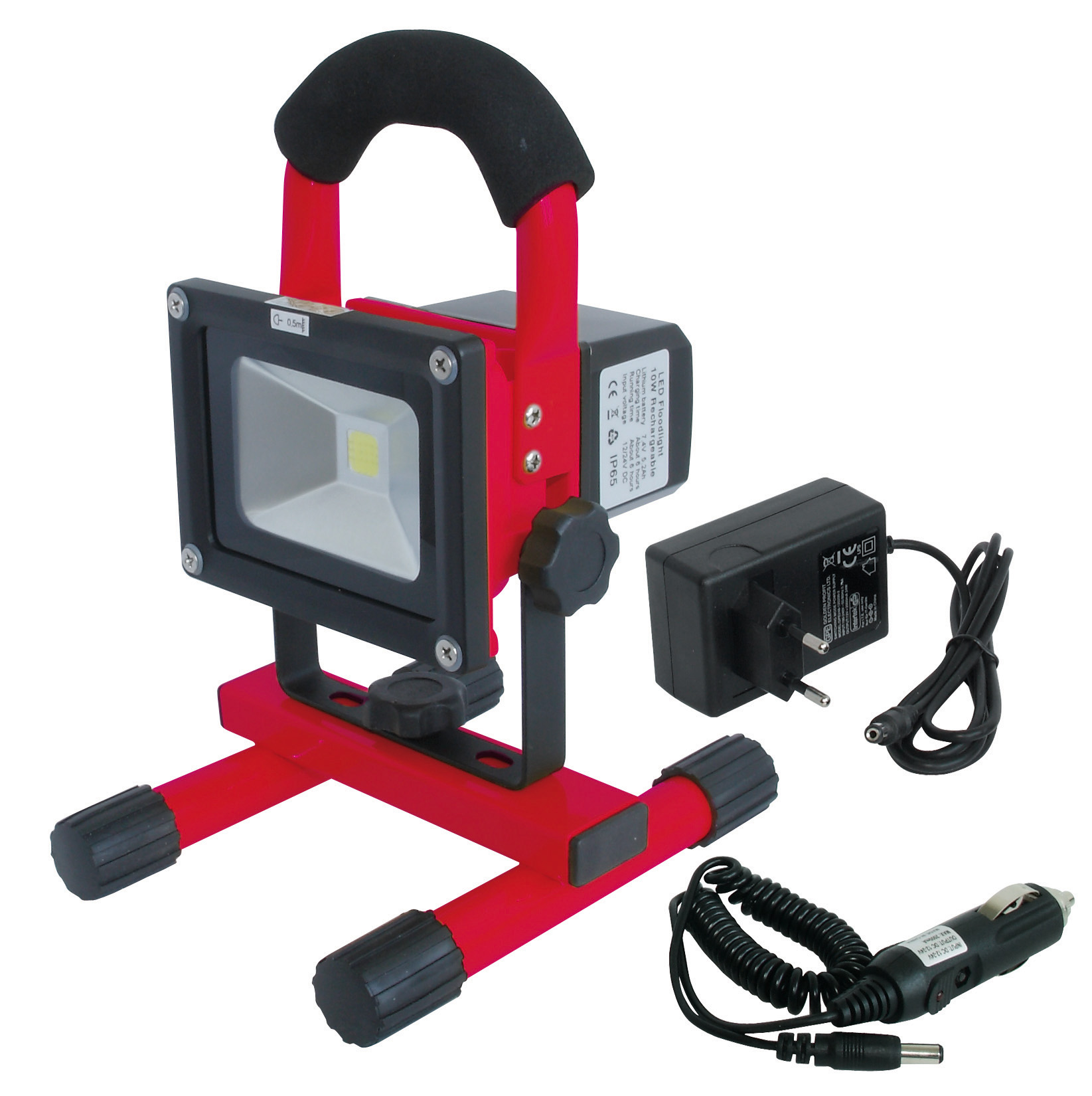 AKKU LED 10 Watt ▶ ca.100 Watt Baulampe Baustrahler Pajarito AKKU LED 10 Watt ▶ ca.100 Watt Baulampe Baustrahler Pajarito