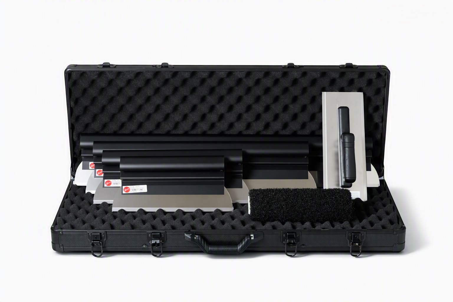 Pajaquick BLACK 7-tlg. Aluminiumkoffer Untergrund bearbeiten