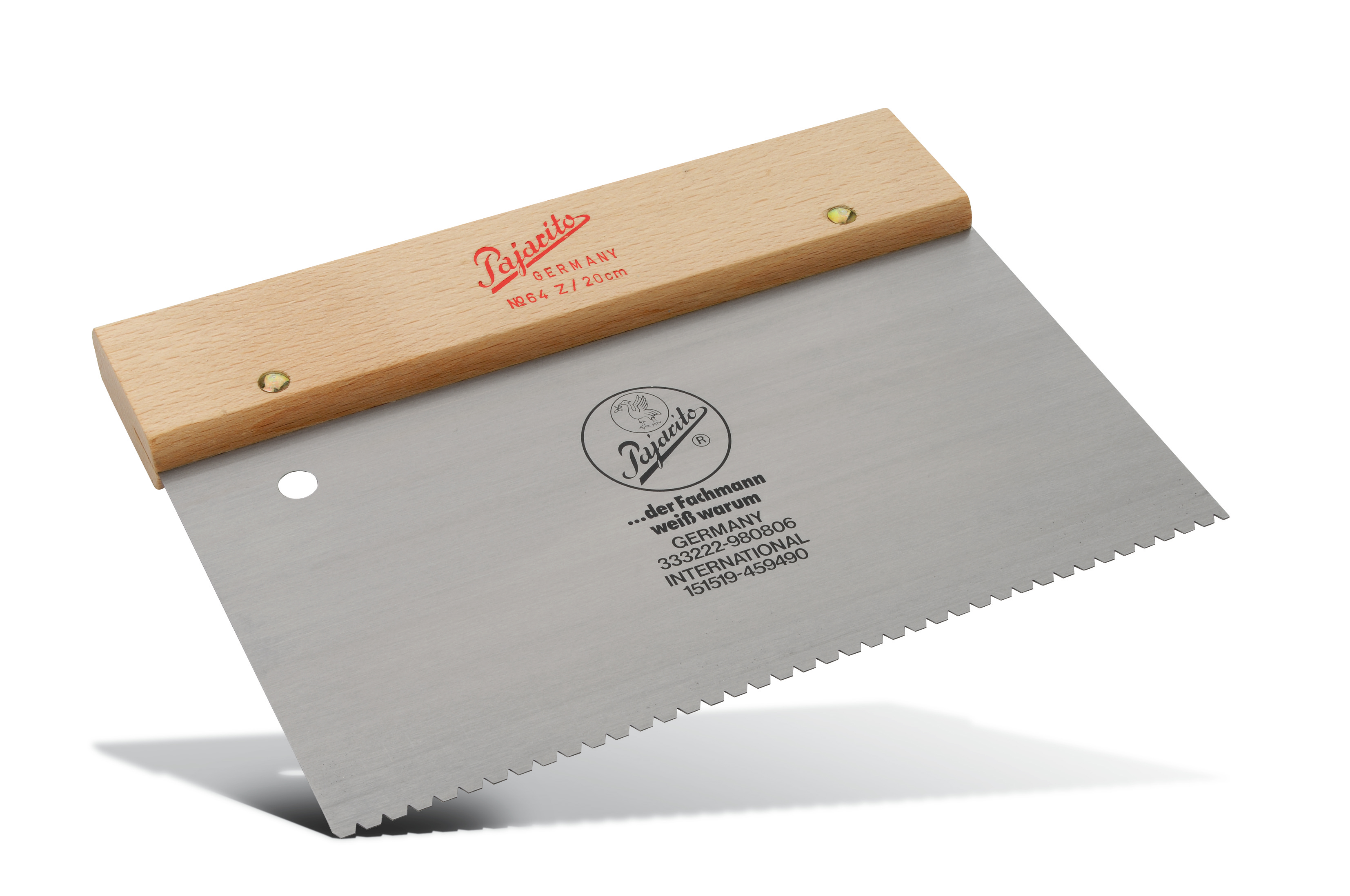 Notched applying spreader Pajarito Notched applying spreader Pajarito