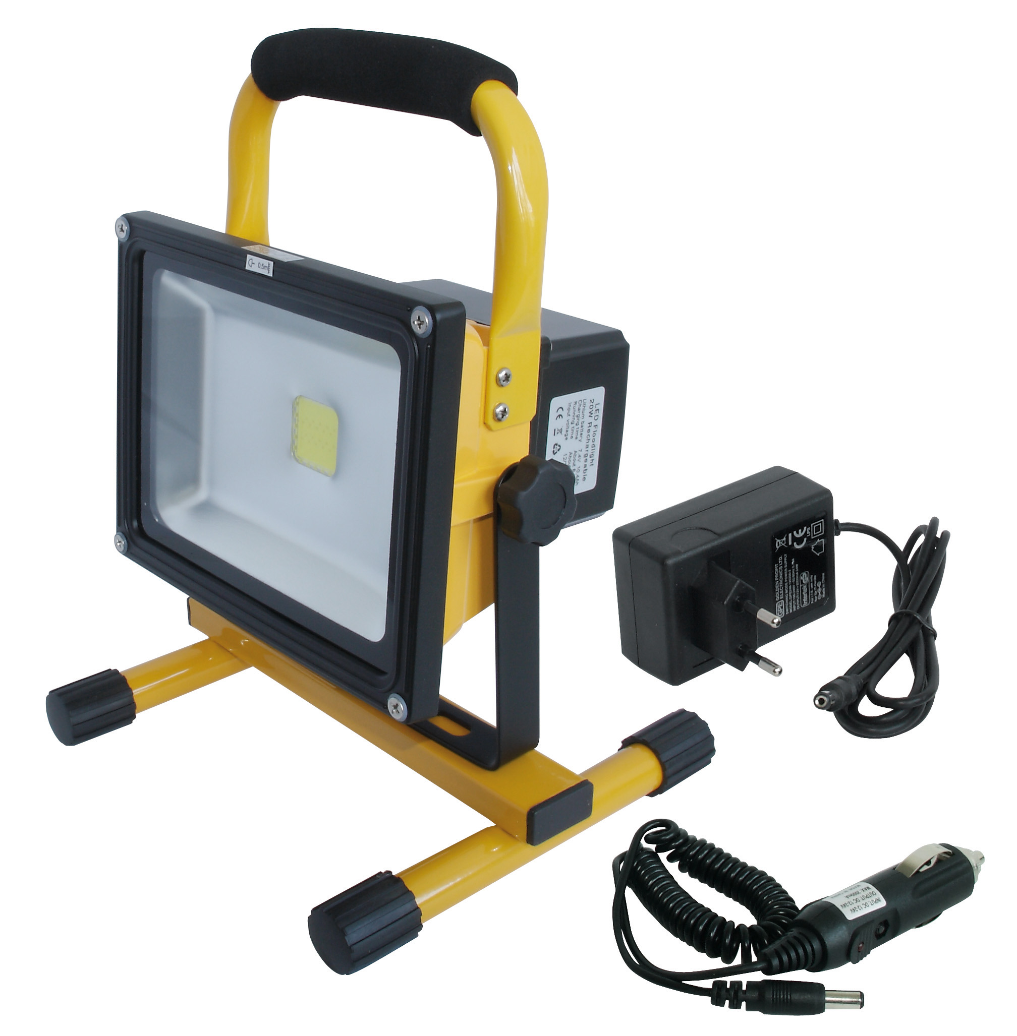 AKKU LED 20 Watt ▶ ca. 200 Watt Baustrahler Baulampe Pajarito AKKU LED 20 Watt ▶ ca. 200 Watt Baustrahler Baulampe Pajarito